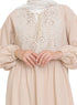 Latte Linen Dress - Khotwh